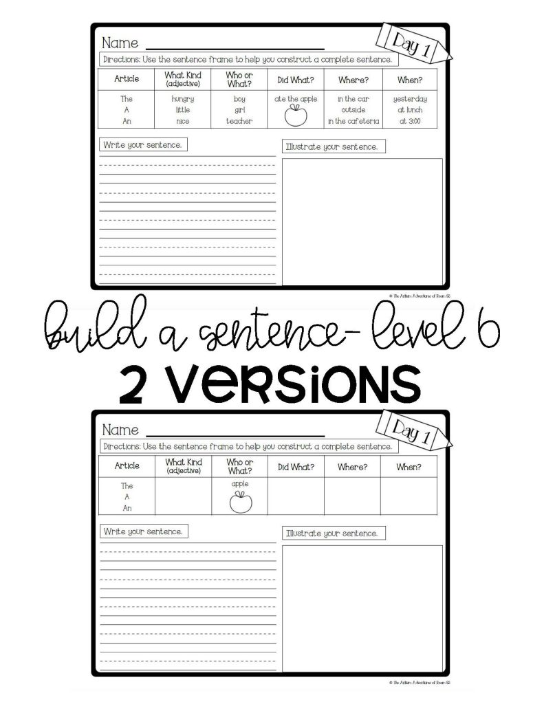 Differentiated Writing Curriculum- Level’s 1-7 (Discounted Bundle ...