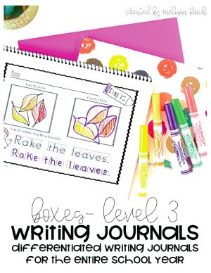 Differentiated Writing Curriculum- Level 3 (boxes)