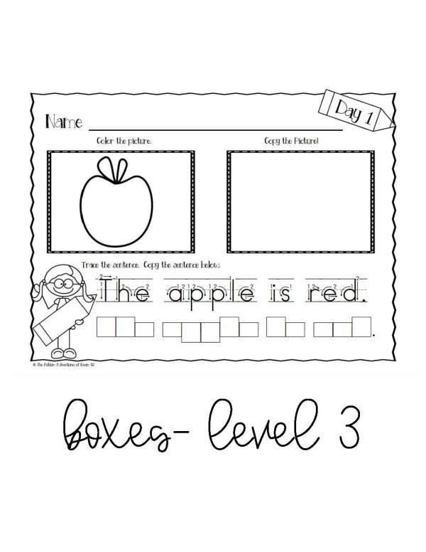 Differentiated Writing Curriculum- Level 3 (boxes) - Image 3