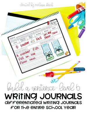 Differentiated Writing Curriculum- Level 6 (Build A Sentence)