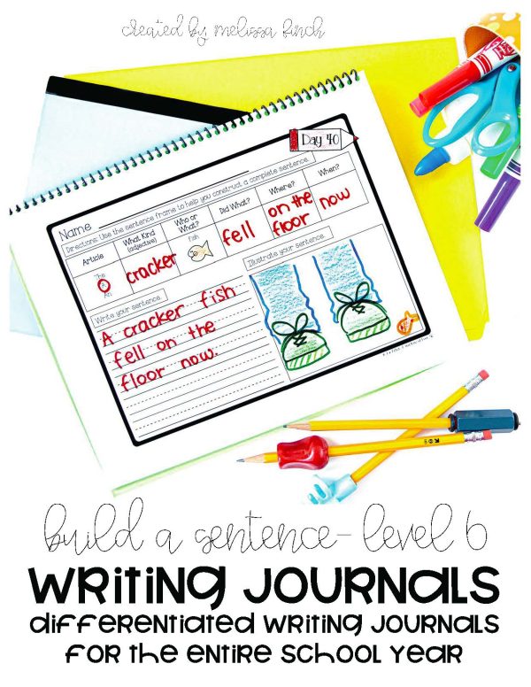 Differentiated Writing Curriculum- Level 6 (Build A Sentence)