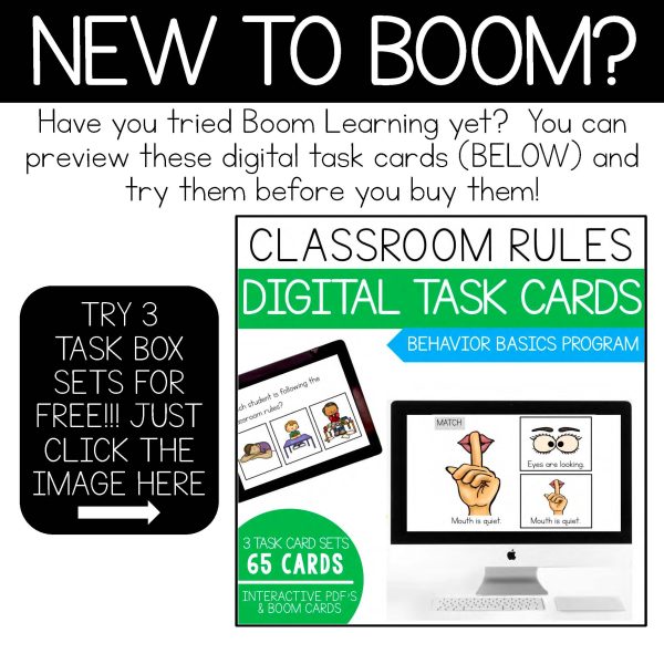 Behavior Basics Digital Task Cards Bundle - Image 5