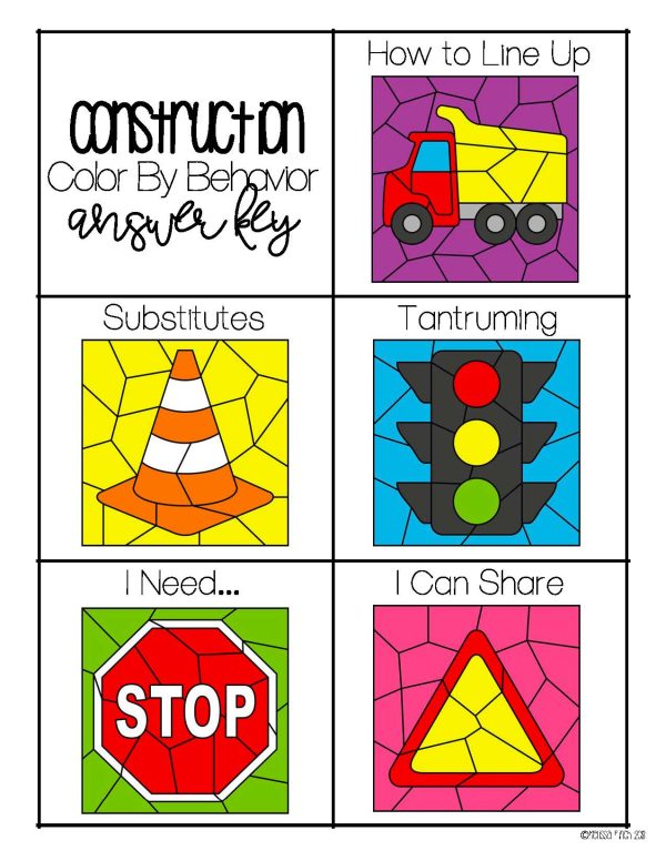 Construction - Color By Behavior - Image 4