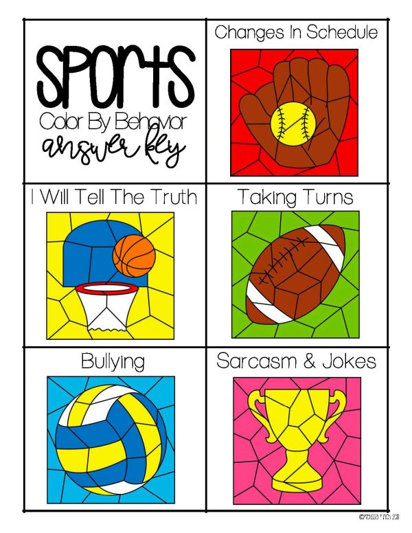 Sports - Color By Behavior - Image 4