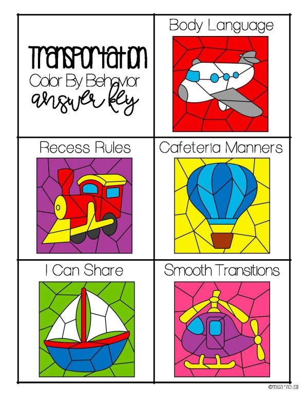 Transportation - Color By Behavior - Image 2