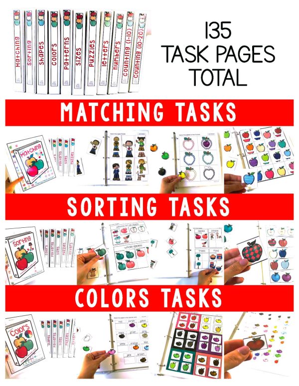 Monthly Themed Binder Sets (DISCOUNTED BUNDLE) - Binder Basics Work System - Image 9
