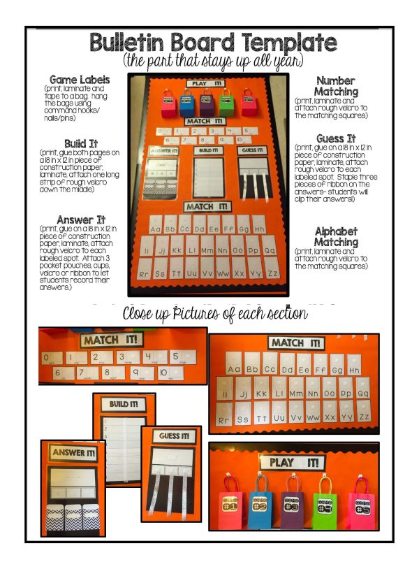 Interactive Bulletin Board Set- NOVEMBER - Image 2
