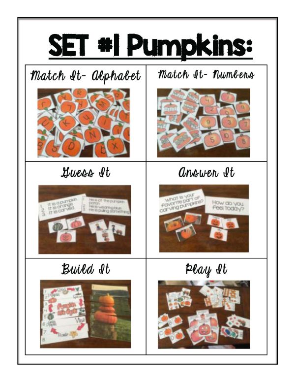 Interactive Bulletin Board Set- OCTOBER - Image 3