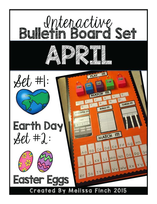 Interactive Bulletin Board Set- April