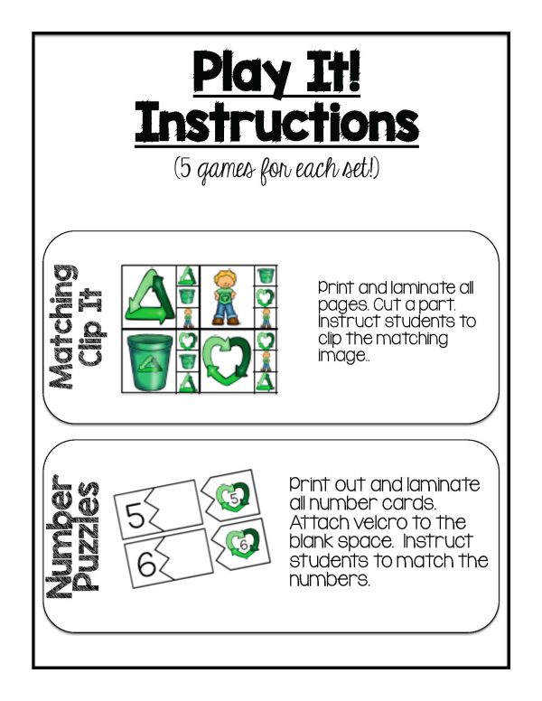 Interactive Bulletin Board Set- April - Image 5