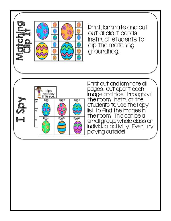 Interactive Bulletin Board Set- April - Image 8