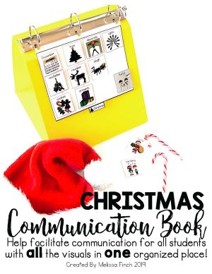Christmas Holiday Communication Book/Board
