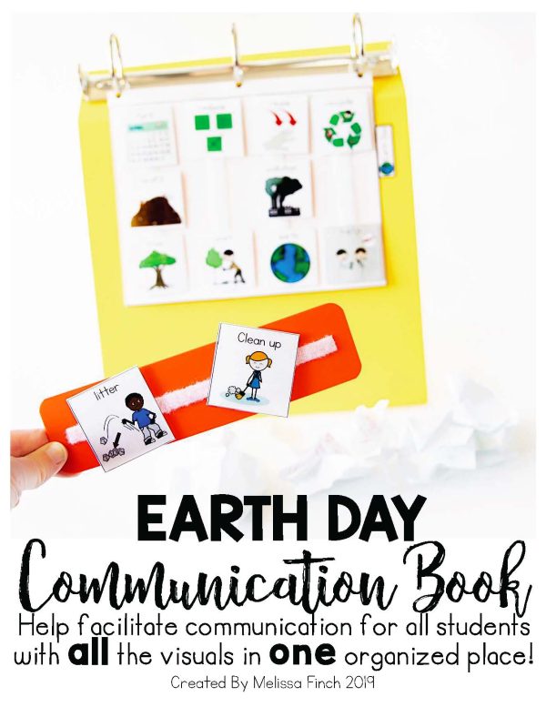 Earth Day Holiday Communication Book/Board