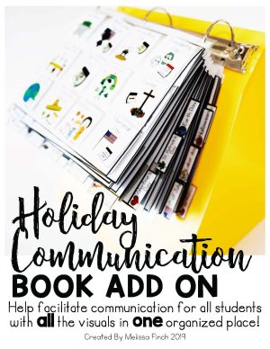 Holiday Communication Book/Board