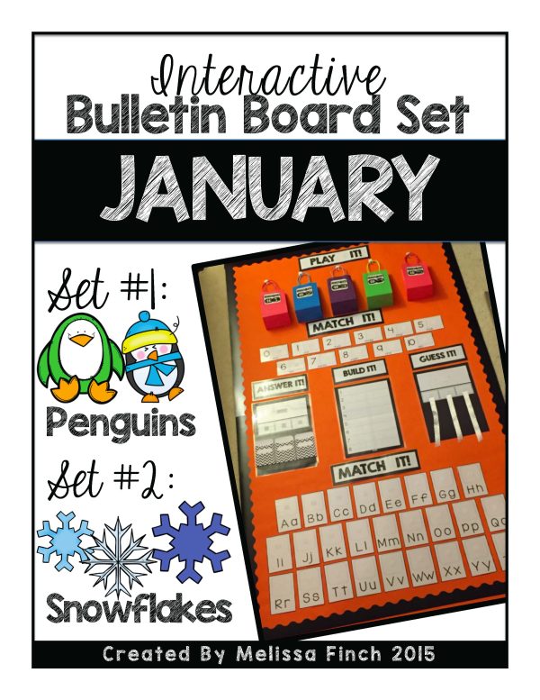 Interactive Bulletin Board Set- JANUARY