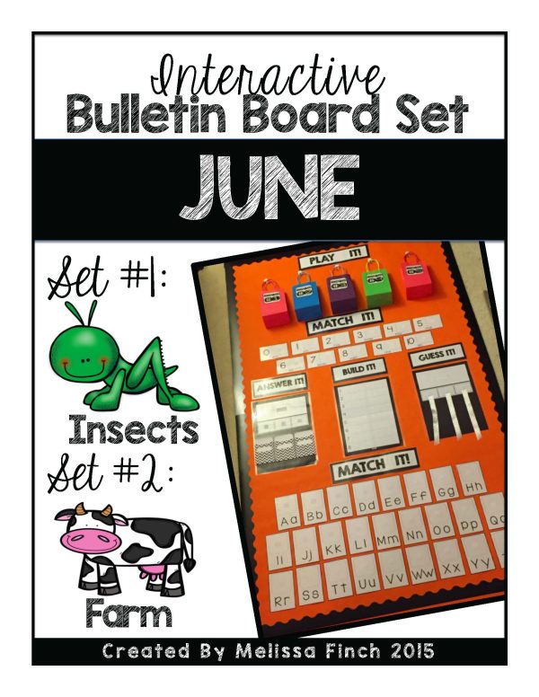 Interactive Bulletin Board Set- JUNE