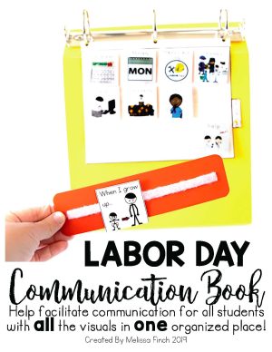 Labor Day Holiday Communication Book/Board