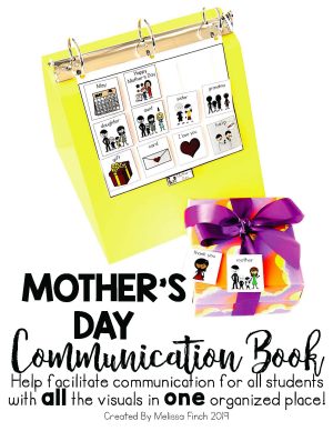 Mother's Day Holiday Communication Book/Board