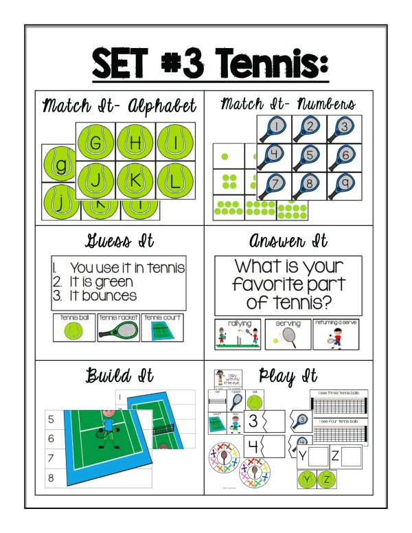 Interactive Bulletin Board Set- SPORTS SET - Image 23