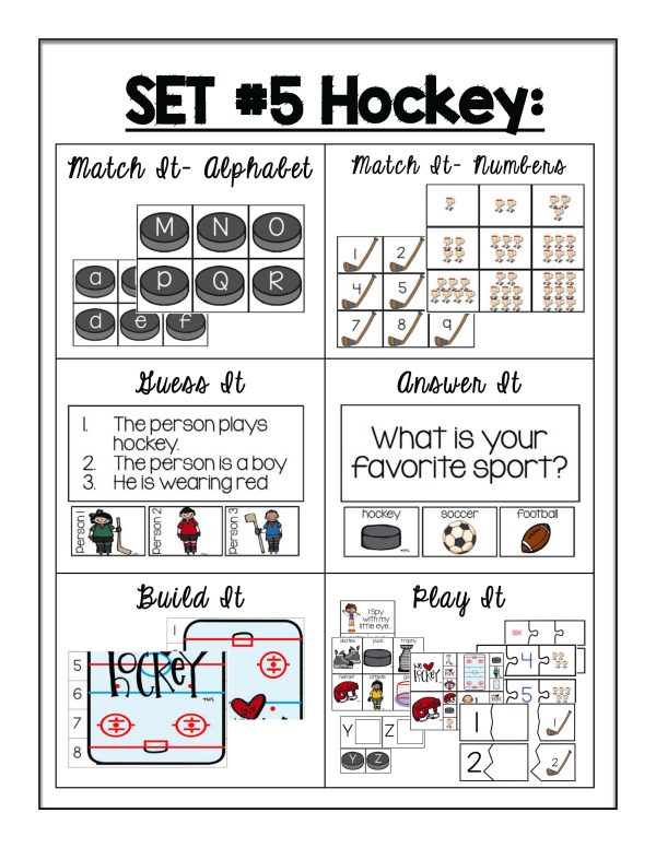 Interactive Bulletin Board Set- SPORTS SET - Image 21