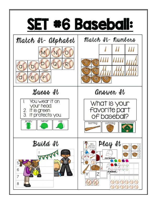 Interactive Bulletin Board Set- SPORTS SET - Image 20