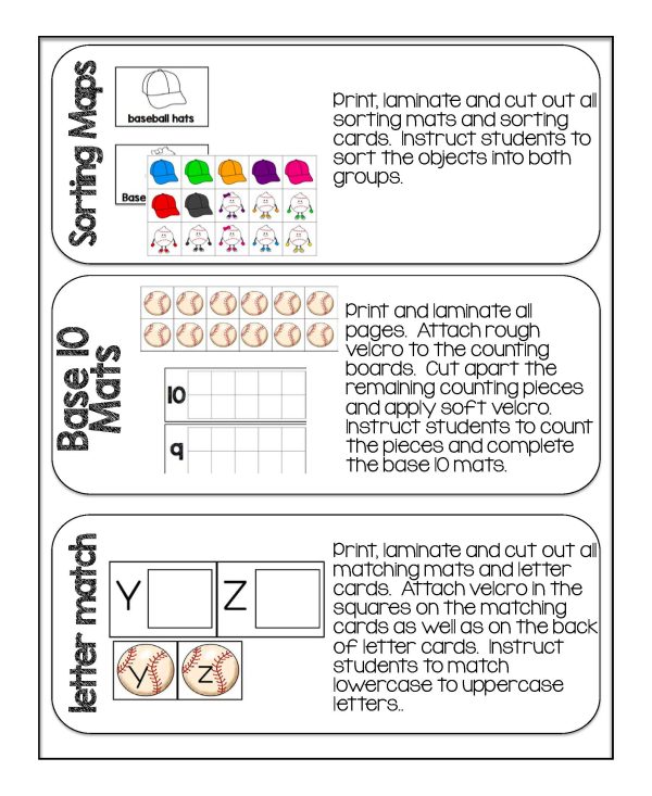 Interactive Bulletin Board Set- SPORTS SET - Image 8