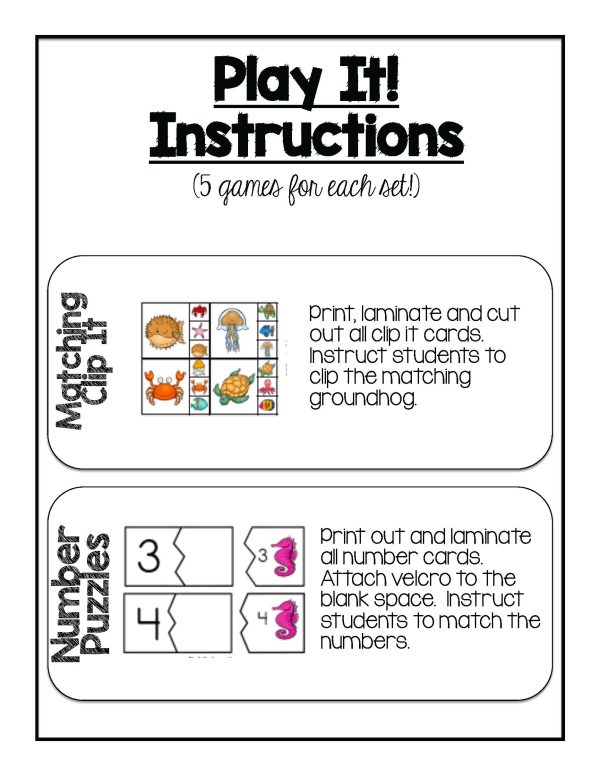Interactive Bulletin Board Set- SUMMER - Image 6