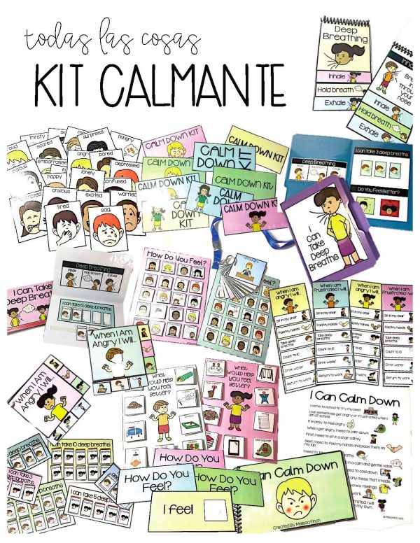 SPANISH Calm Down Kit- The Primary Grade Bundle - Image 6