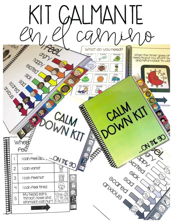 SPANISH Calm Down Kit- The Primary Grade Bundle - Image 17