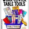 Table Tools- Work Center Organization Tools