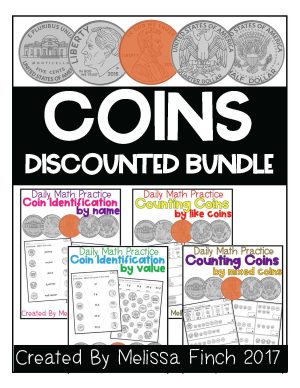Coin Discounted Bundle- Daily Math Practice