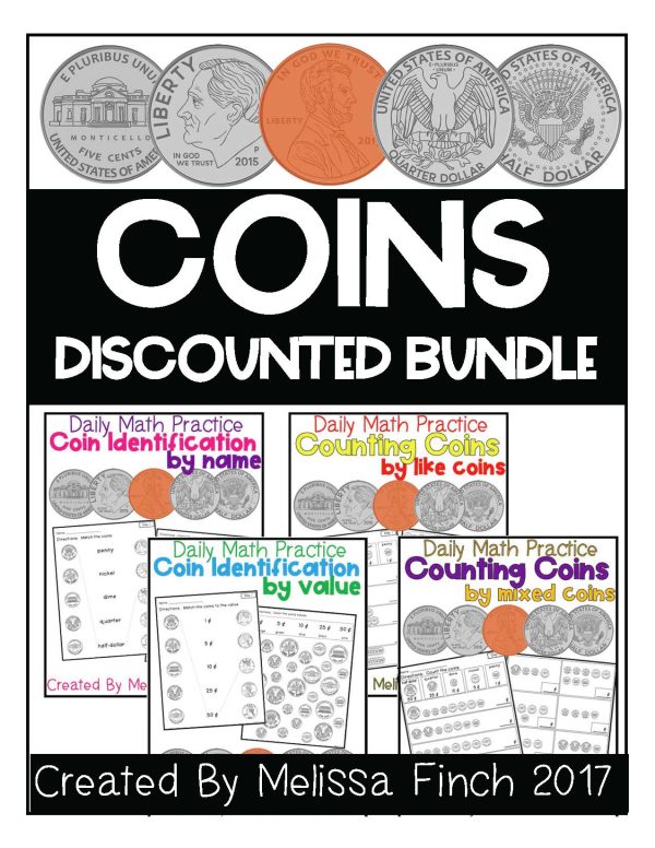 Coin Discounted Bundle- Daily Math Practice