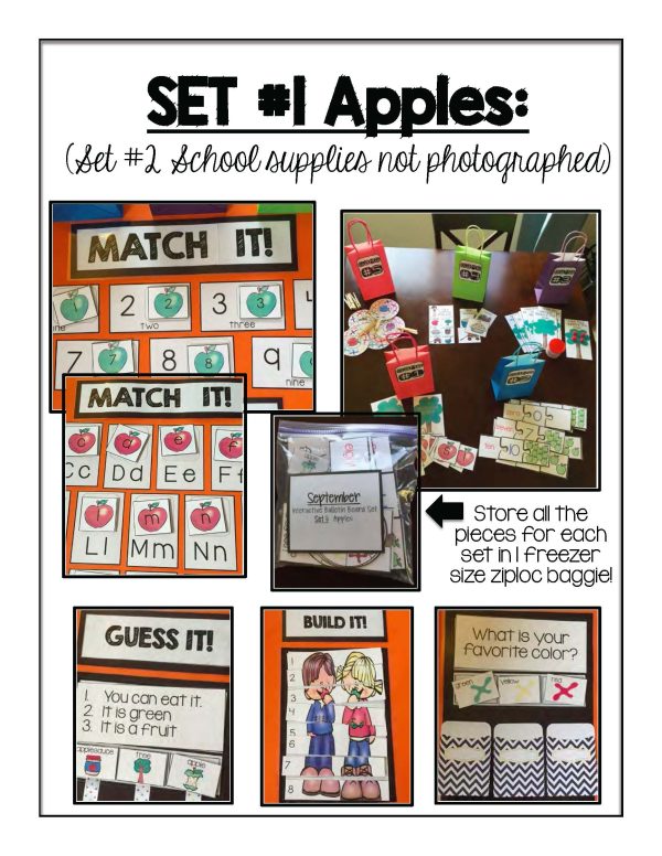 Interactive Bulletin Board Set for the Year- Discounted Bundle - Image 4