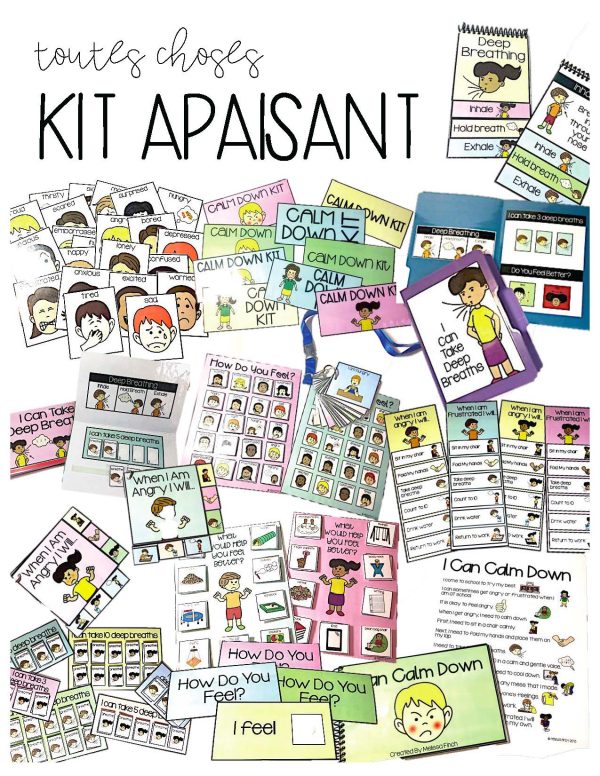 FRENCH Calm Down Kit- The Primary Grade Bundle - Image 6