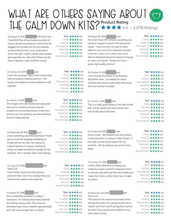 FRENCH Calm Down Kit- The Primary Grade Bundle - Image 10