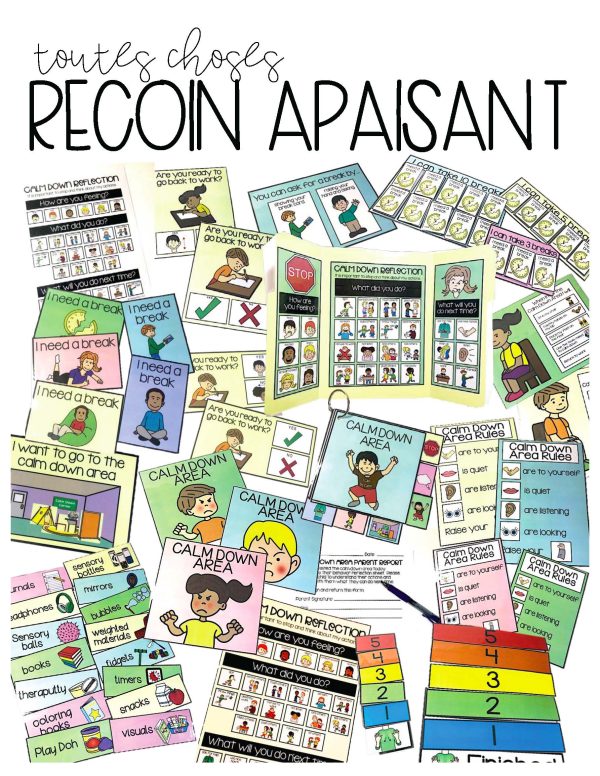 FRENCH Calm Down Kit- The Primary Grade Bundle - Image 11