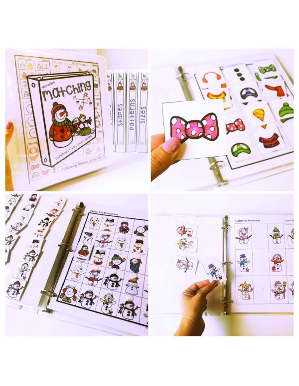 Snowmen Binder- Binder Basics Work System - Image 7