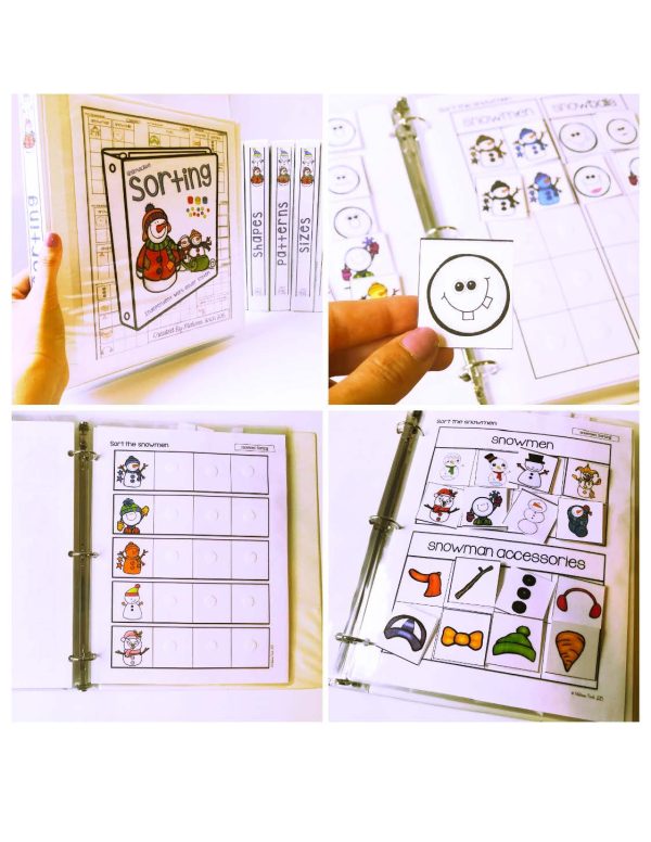 Snowmen Binder- Binder Basics Work System - Image 8