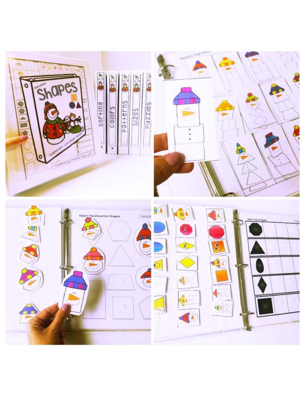 Snowmen Binder- Binder Basics Work System - Image 10