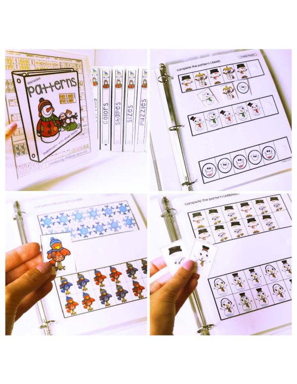 Snowmen Binder- Binder Basics Work System - Image 11