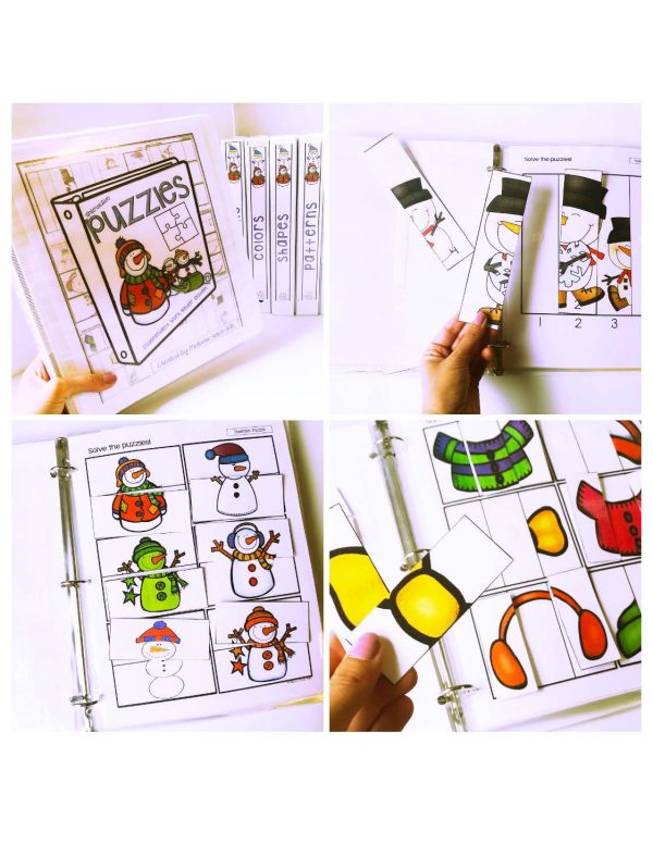 Snowmen Binder- Binder Basics Work System - Image 13