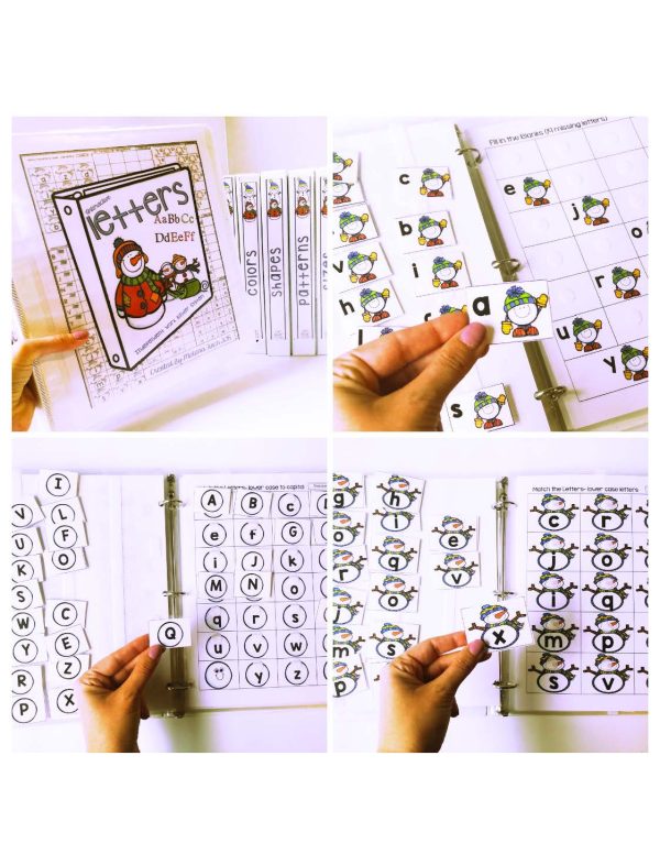 Snowmen Binder- Binder Basics Work System - Image 14