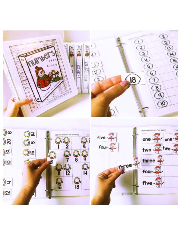 Snowmen Binder- Binder Basics Work System - Image 15