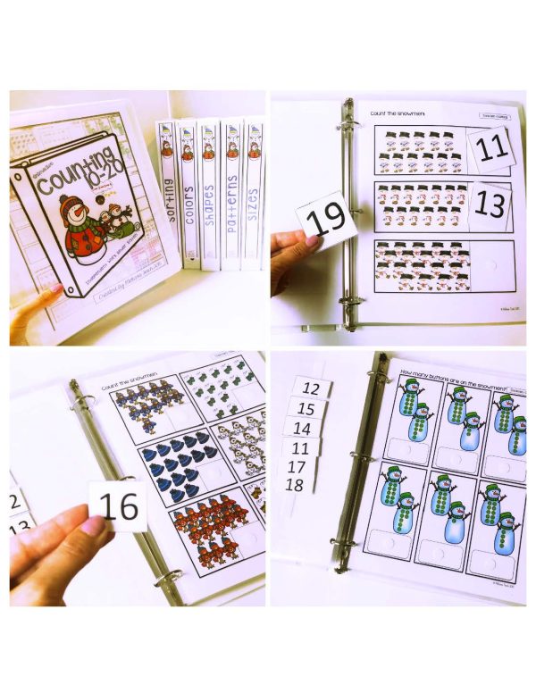 Snowmen Binder- Binder Basics Work System - Image 17