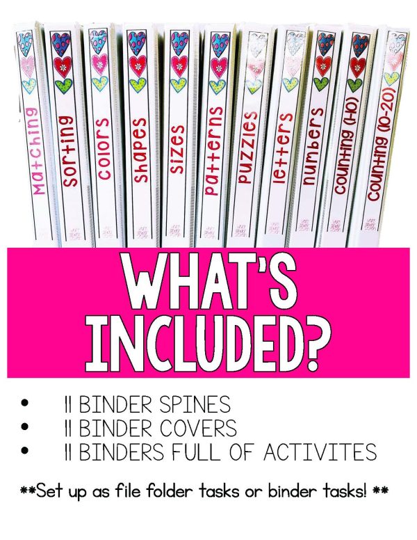 Hearts Binder- Binder Basics Work System - Image 5
