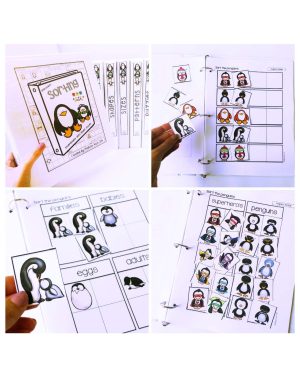 Penguin Binder- Binder Basics Work System » Autism Adventures