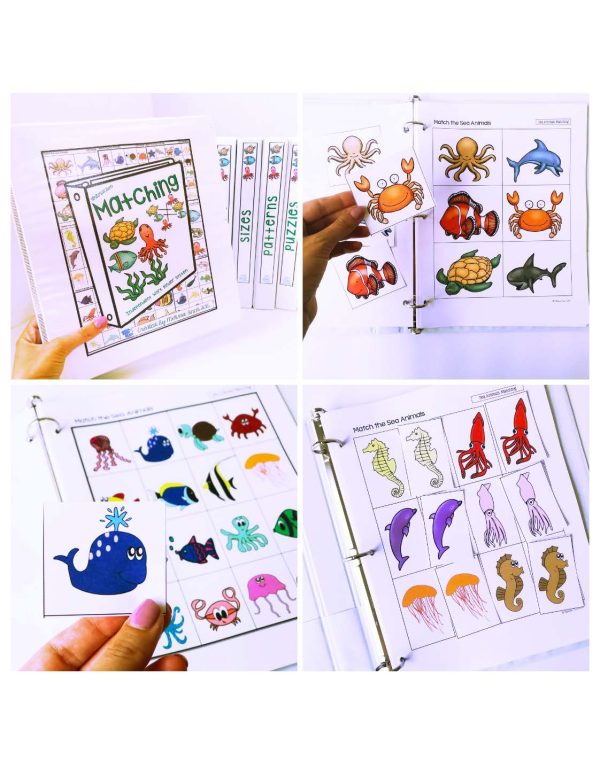 Sea Animals Binder- Binder Basics Work System - Image 7