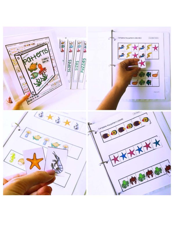 Sea Animals Binder- Binder Basics Work System - Image 12