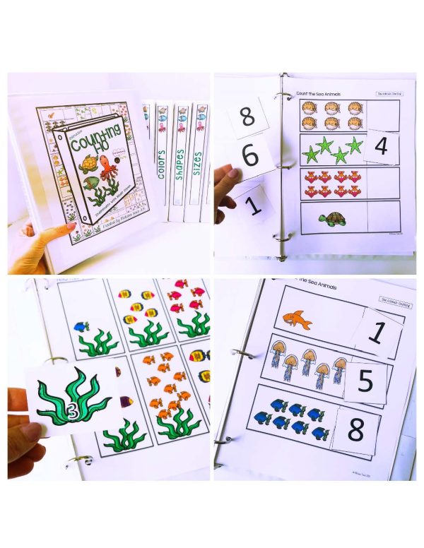 Sea Animals Binder- Binder Basics Work System - Image 16