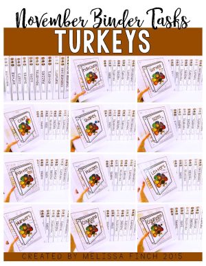 Turkeys Binder- Binder Basics Work System